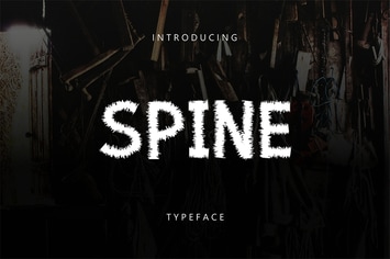 Spine Typeface Font