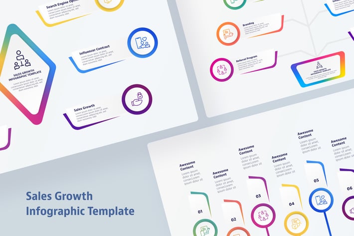 Sales Growth Infographic