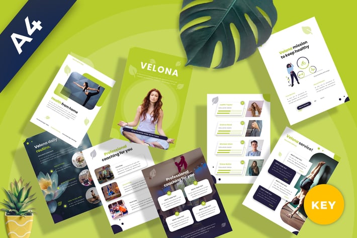 Velona - Yoga Coaching Keynote Template