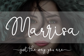 Marrisa - Beautiful Script Font