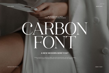 Carbon Elegant Serif Font