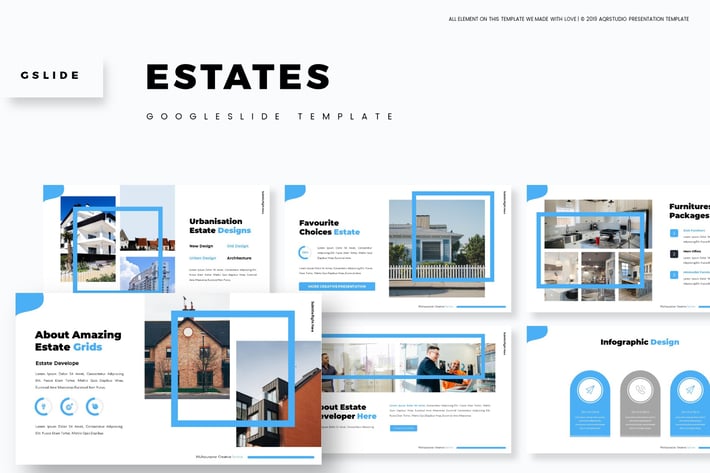 Estates - Google Slide Template