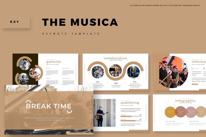 The Musica - Keynote Template