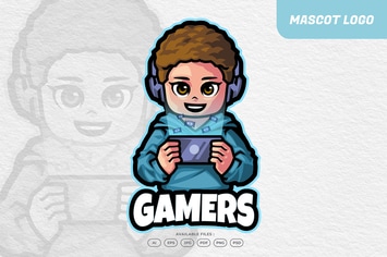 Gamer Boy Logo