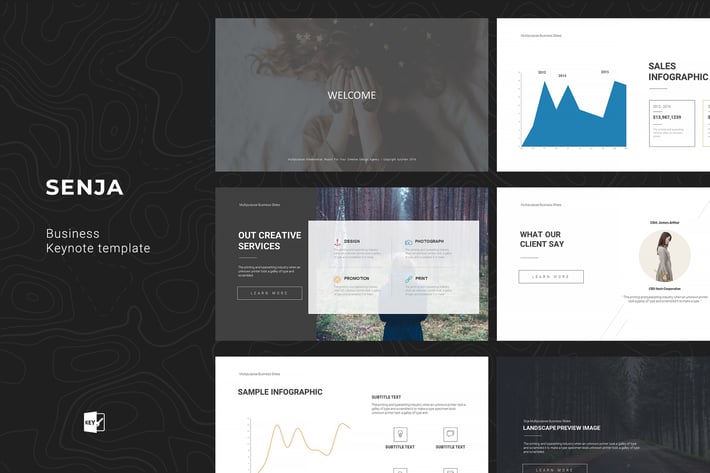 Senja Keynote Template