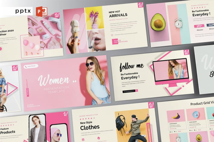 WOMEN - Powerpoint  V281