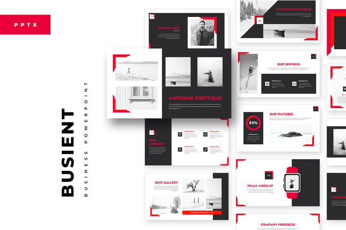 BusiEnt PowerPoint Template