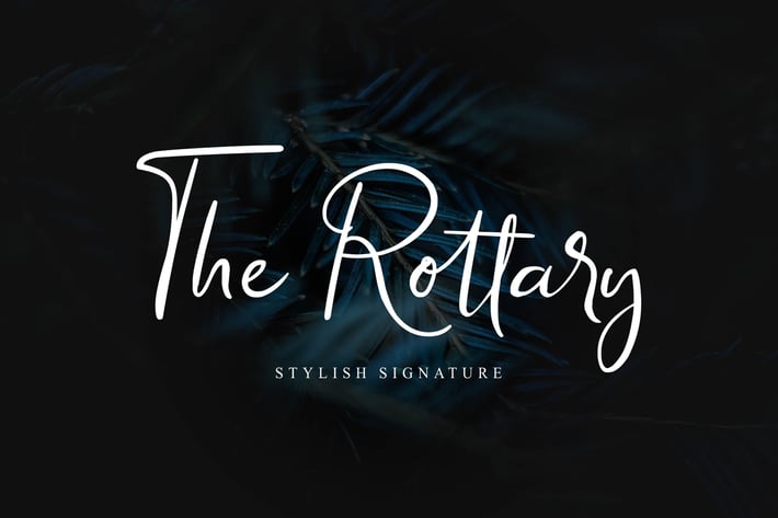 The Rottary | Casual handwritten
