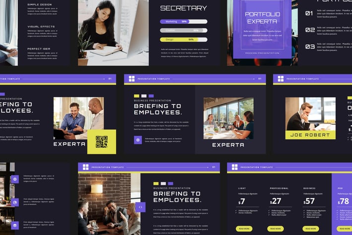 EXPERTA Powerpoint Template