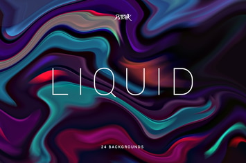 Liquid | Colorful Abstract Backgrounds