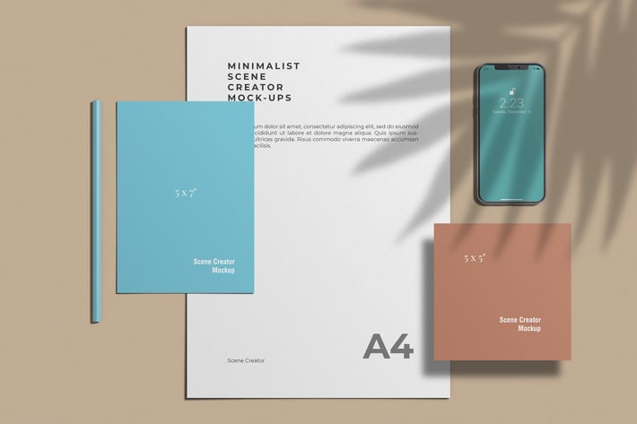 Minimalist Scene Creator Mockups