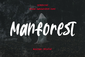 Manforest Handwritten Display Font