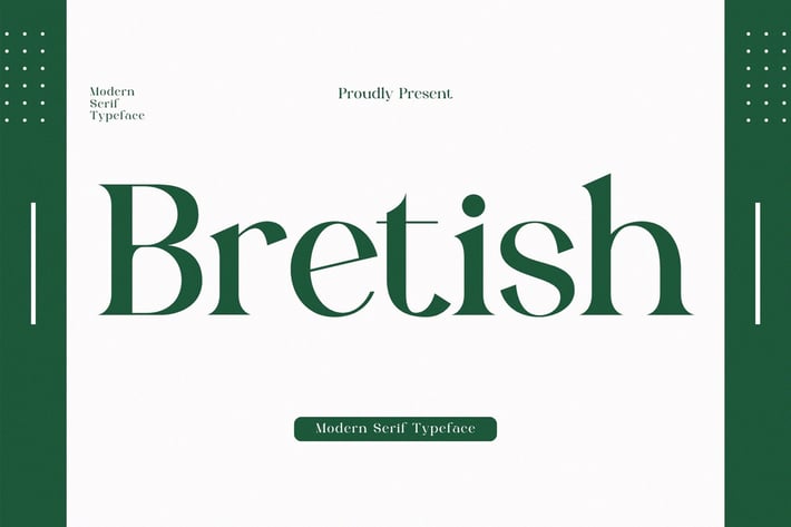 Bretish-Modern Serif