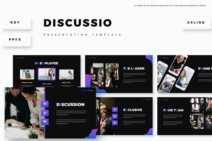 Discussio - Presentation Template