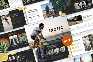Exotic - Creative PowerPoint Template