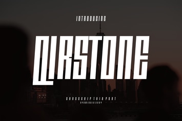 Qirstone - Modern Sans Font