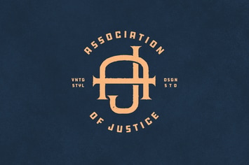 AJ Vintage Monogram Logo