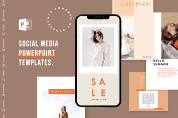 Social Media PowerPoint Template