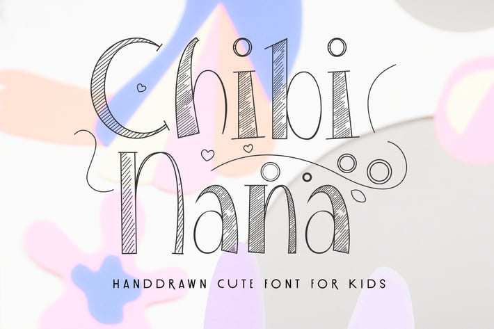 Chibi Nana - Hand Draw Font