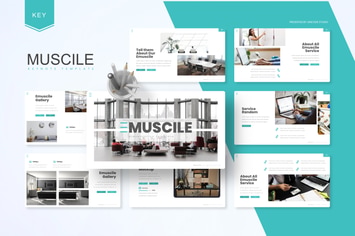 Emuscile -  Business Keynote Template 
