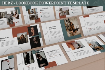 Herz - Lookbook Powerpoint Template