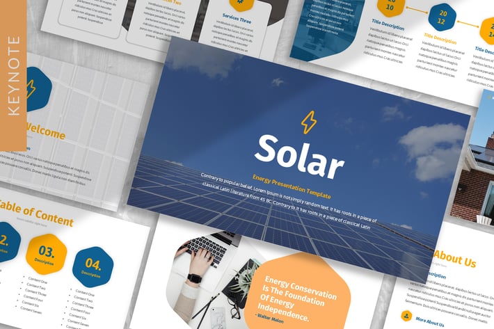 Solar - Energy Keynote Template