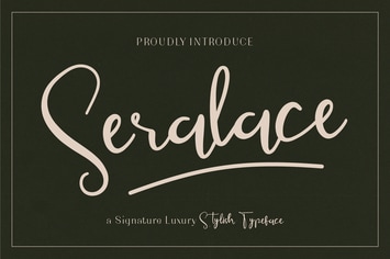 Seralace - Elegant Signature Handwritten
