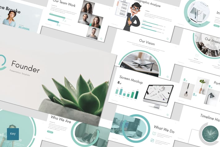 Founder - Keynote Template