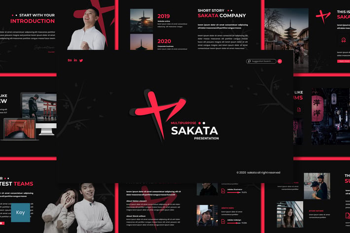 Sakata - Keynote Template