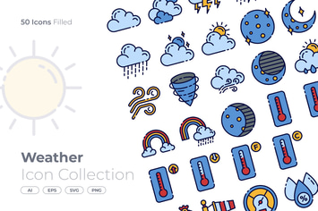 Weather  Filled Icon