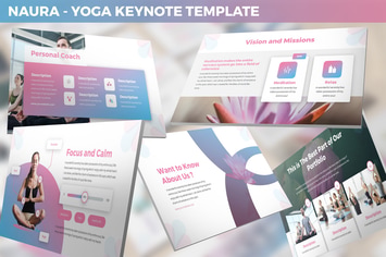 Naura - Yoga Keynote Template