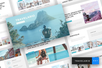 Travelario - Travel Keynote Template