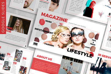 Magazine - Business Google Slide Template