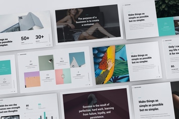 MNML - Presentation Template (KEY)
