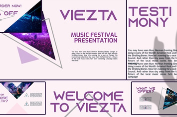 VIEZTA – Festival Business Keynote Template