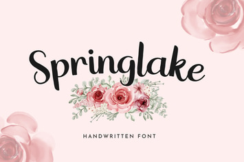 Springlake Calligraphy Font