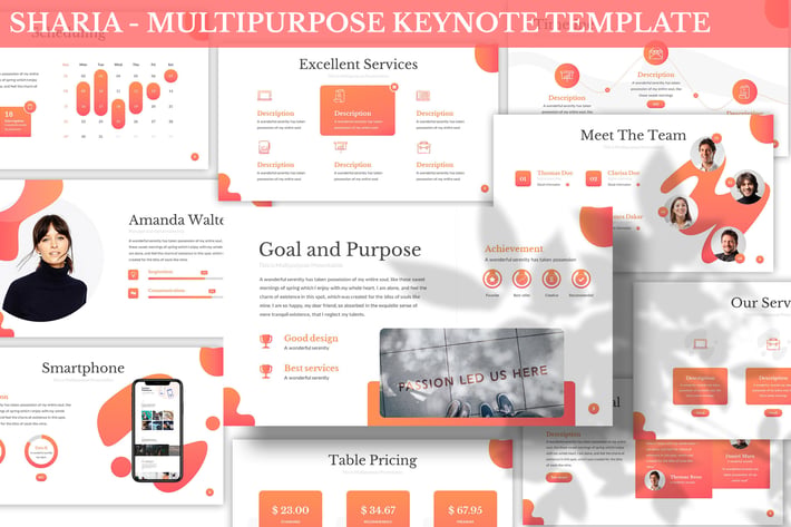 Sharia - Multipurpose Keynote Template