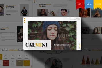 Calmini | Powerpoint, Keynote, Google Slides