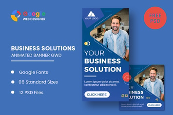 Business Solution Animated Banner GWD