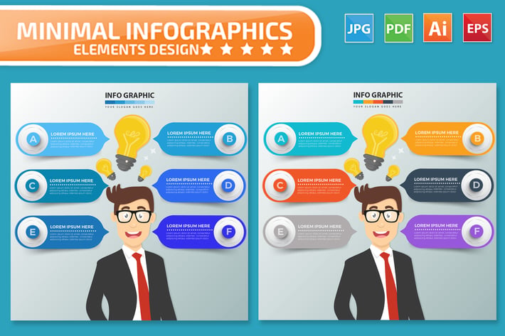 Businessman Infographics design