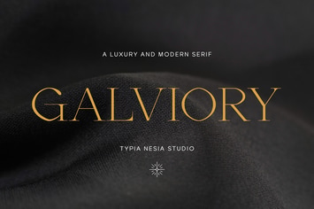 Galviory - Luxury Modern Expressive Serif