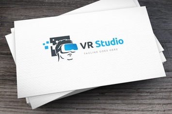 VR Studio Logo Template