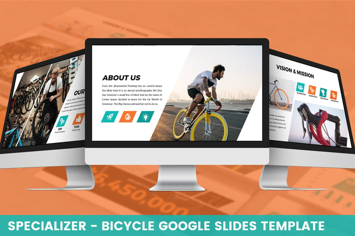 Specializer - Bicycle Google Slides Template