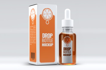 Dropper Bottle Mock-Up