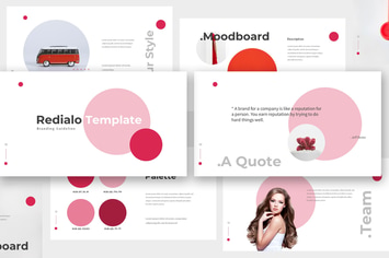 Redialo - Branding Guideline Keynote Template