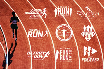 Running Logo & Badges