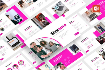 Streamo - Online Meeting PowerPoint Template