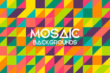Mosaic Vector Backgrounds