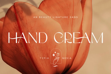 Hand Cream - Beauty and Aesthetic Sans Serif