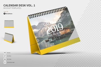 Calendar Table vol.01 - Mockup